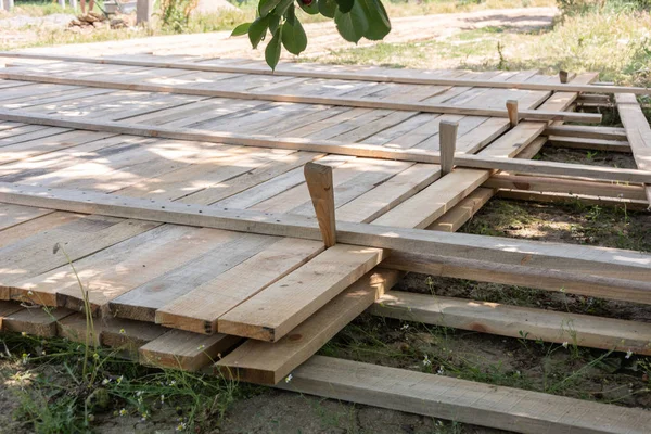 A-frame tür ev ahşap kalıp beton şerit Vakfı