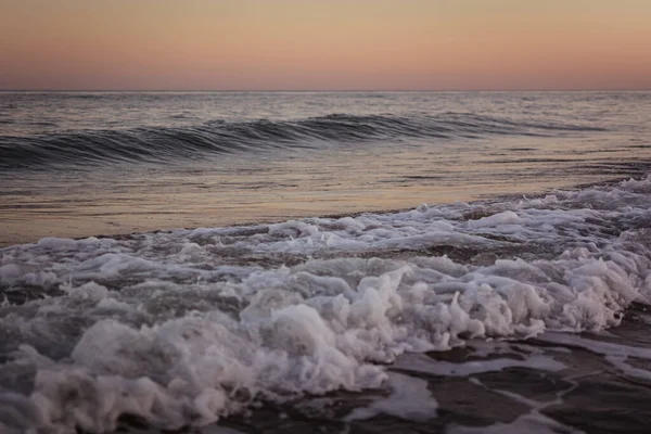 Onde Del Mare Tempestose Bellissimi Paesaggi Marini Forze Della Natura — Foto Stock