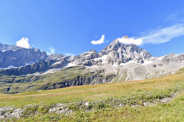 Panorama Matterhorn Visto Plano Maison — Fotografia de Stock