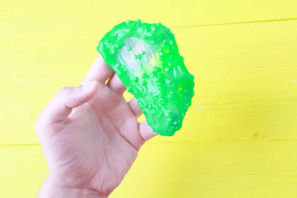 Hand Made Toy Called Slime, Experiment Scientific Method