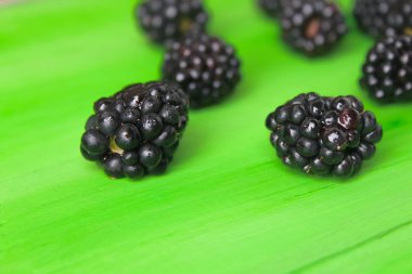 Doğal, organik böğürtlen .summer berry