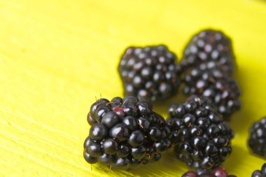 Doğal, organik böğürtlen .summer berry