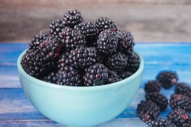 Doğal, organik böğürtlen .summer berry