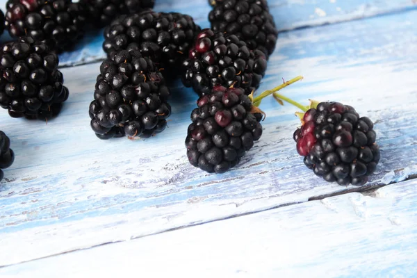 Zomer Berry Natuurlijk Organisch Bramen — Stockfoto