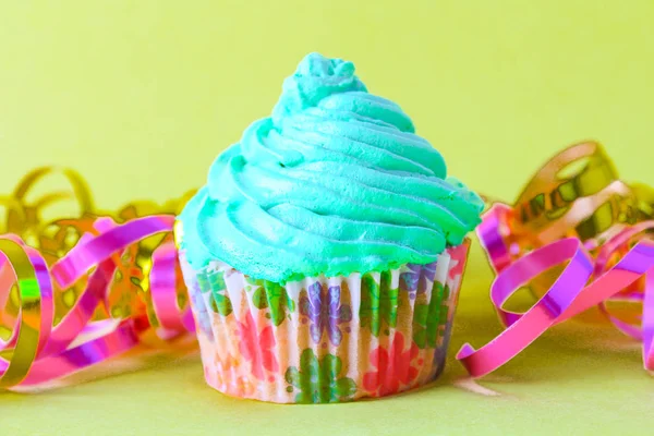 Cupcakes Bright Festive Background — Stock Photo, Image