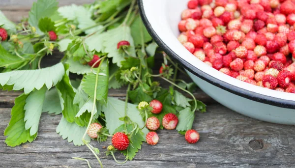 Naturalne Organiczne Poziomka — Zdjęcie stockowe