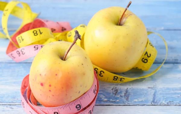 Äpple Bantning Rätt Kost — Stockfoto