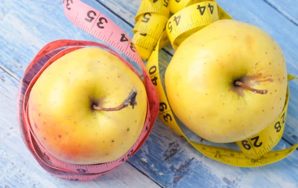 Äpple Bantning Rätt Kost — Stockfoto