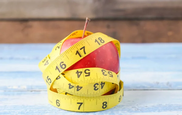 Äpple Bantning Rätt Kost — Stockfoto