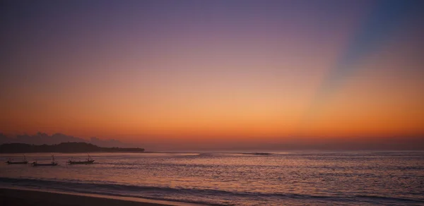 Mar Orilla Puesta Sol Vista —  Fotos de Stock