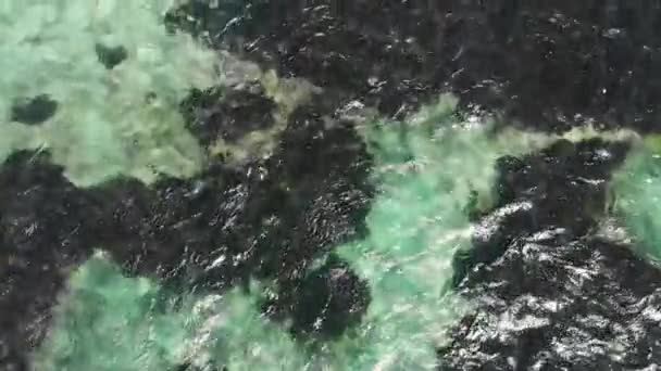 Ozeanwasser Bewegungswellen — Stockvideo