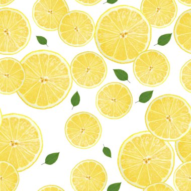 limon slies doku deseni izole