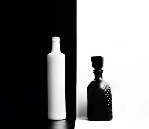 Stilllife of the two bottles — Stock Photo, Image