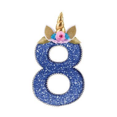 Sayı//Monogram alfabe-Unicorn 3D alfabe