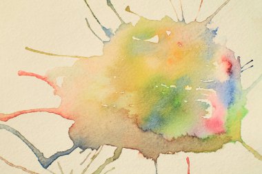 suluboya arka plan boyama soyut