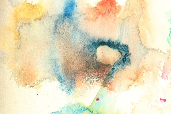 Abstract watercolor background painting