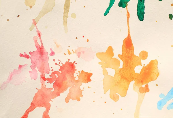 Abstract Watercolor Background Painting — Stock Photo, Image