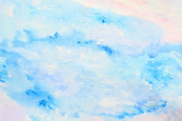 Abstract watercolor background painting