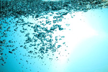 fresh water with bubbles clipart
