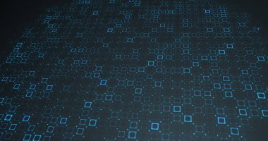 Soyut kılavuz şekli arka plan. 3D render