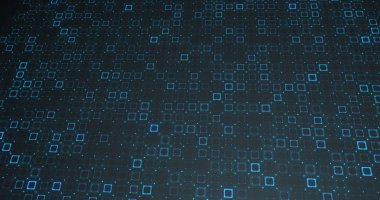 Soyut kılavuz şekli arka plan. 3D render