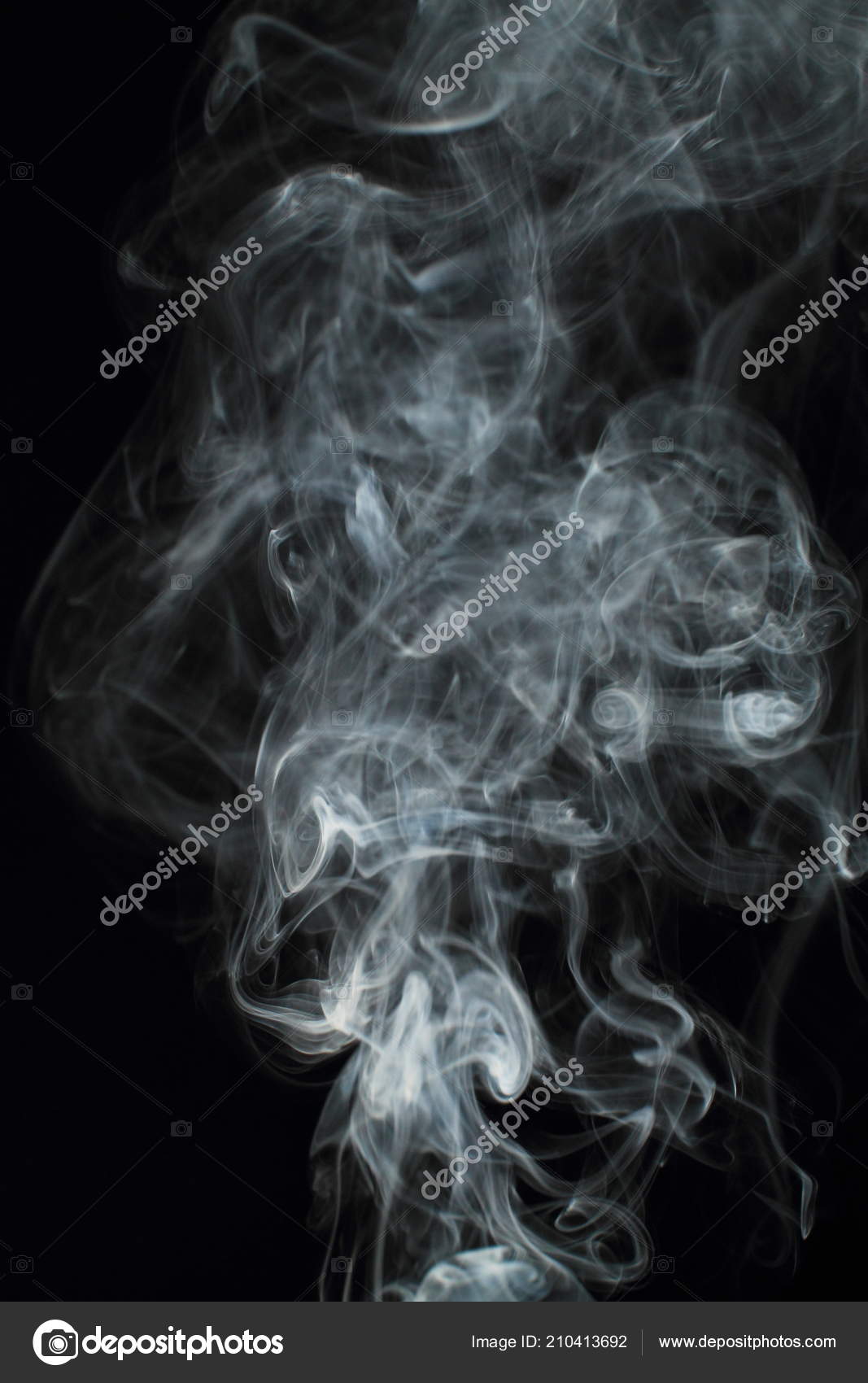 White Smoke Texture Black Background Stock Photo C Sanychs 210413692