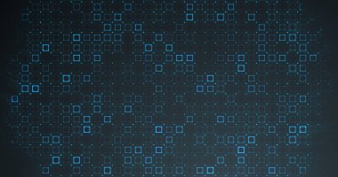 Soyut kılavuz şekli arka plan. 3D render