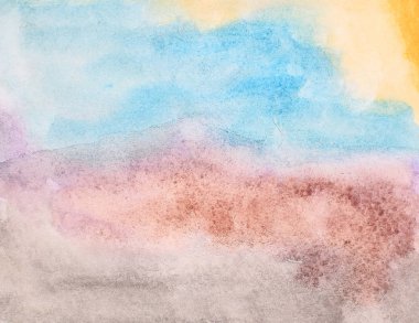 suluboya arka plan boyama soyut