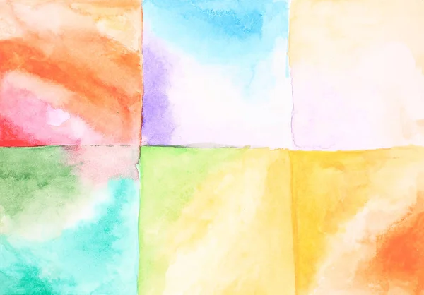 Abstract Watercolor Background Painting — Stock Photo, Image