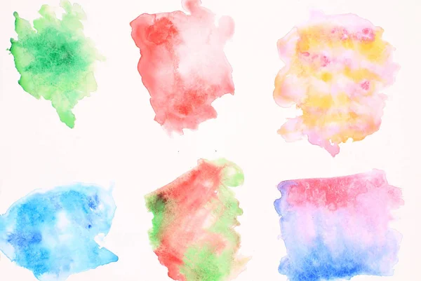 Abstract watercolor background painting