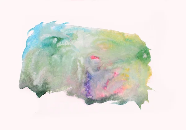 Abstract Watercolor Background Painting — Stock Photo, Image