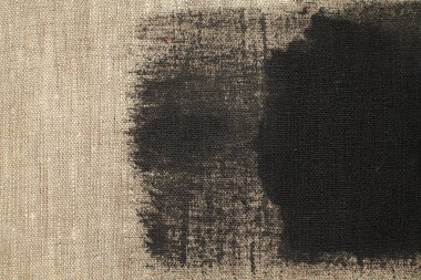 Doğal Keten Malzeme Tekstil Kumaş Döşeme Arkaplanı