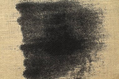 Doğal Keten Malzeme Tekstil Kumaş Döşeme Arkaplanı