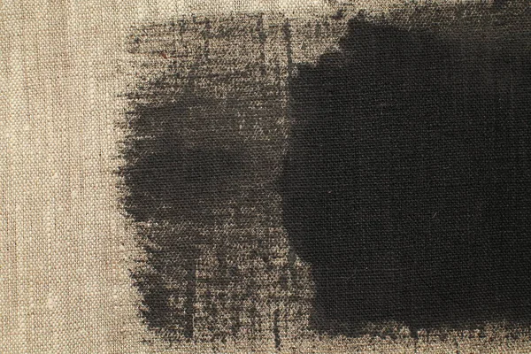 Doğal Keten Malzeme Tekstil Kumaş Döşeme Arkaplanı