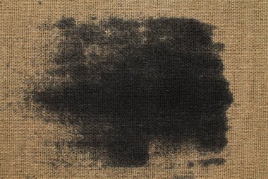 Doğal Keten Malzeme Tekstil Kumaş Döşeme Arkaplanı