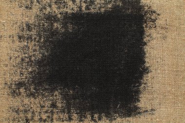 Doğal Keten Malzeme Tekstil Kumaş Döşeme Arkaplanı