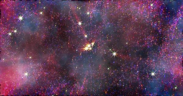 Soyut Uzay Galaksisi Yıldız Tozu Arkaplanı — Stok fotoğraf
