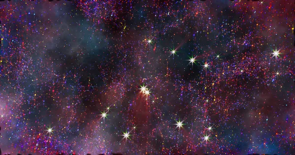 Astratto Spazio Galassia Polvere Stelle Sfondo — Foto Stock