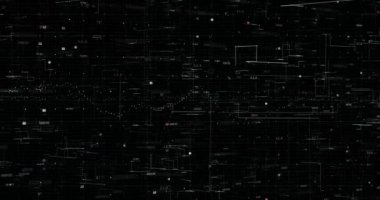 Soyut dijital veri arkaplanı, 3B oluşturma