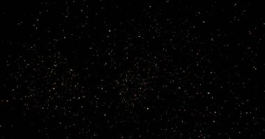 Siyah arka planda havai fişekler