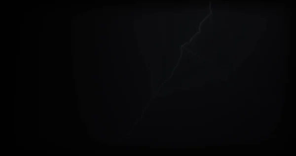 Lightning Strikes Een Zwarte Achtergrond Met Realistische Reflecties — Stockfoto