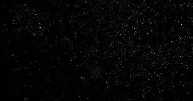 Siyah arka planda havai fişekler