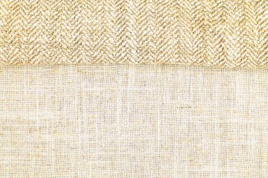 Doğal Keten Malzeme Tekstil Kumaş Döşeme Arkaplanı