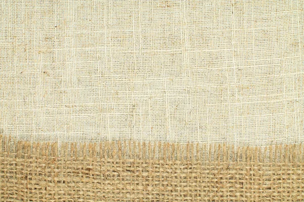 Doğal Keten Malzeme Tekstil Kumaş Döşeme Arkaplanı