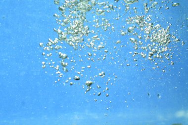 taze su kabarcıkları doku arka plan ile