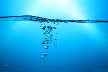 taze su kabarcıkları doku arka plan ile