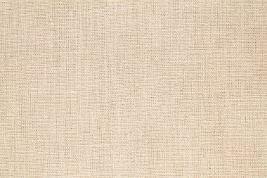 Natural linen material textile canvas texture background clipart