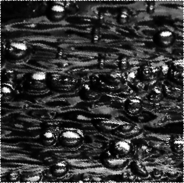 Fresh Water Underwater Bubbles Texture Background — Stock Vector