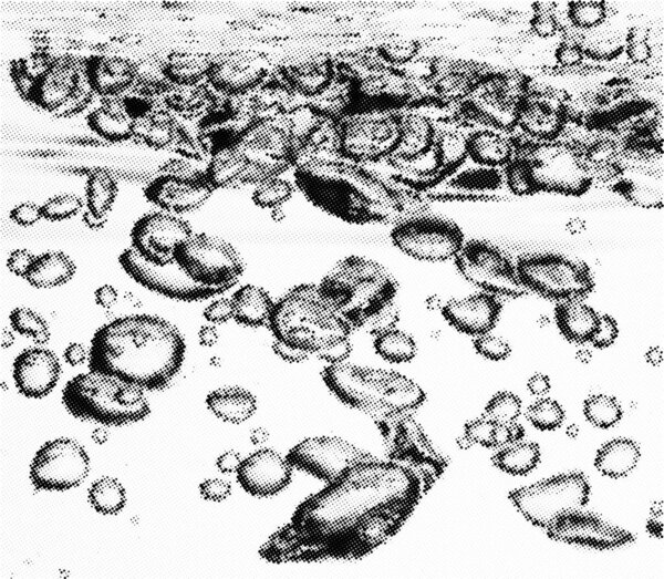 fresh water with underwater bubbles texture background