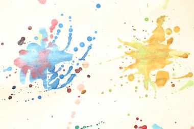 Renkli, parlak, soyut suluboya resim arkaplanı